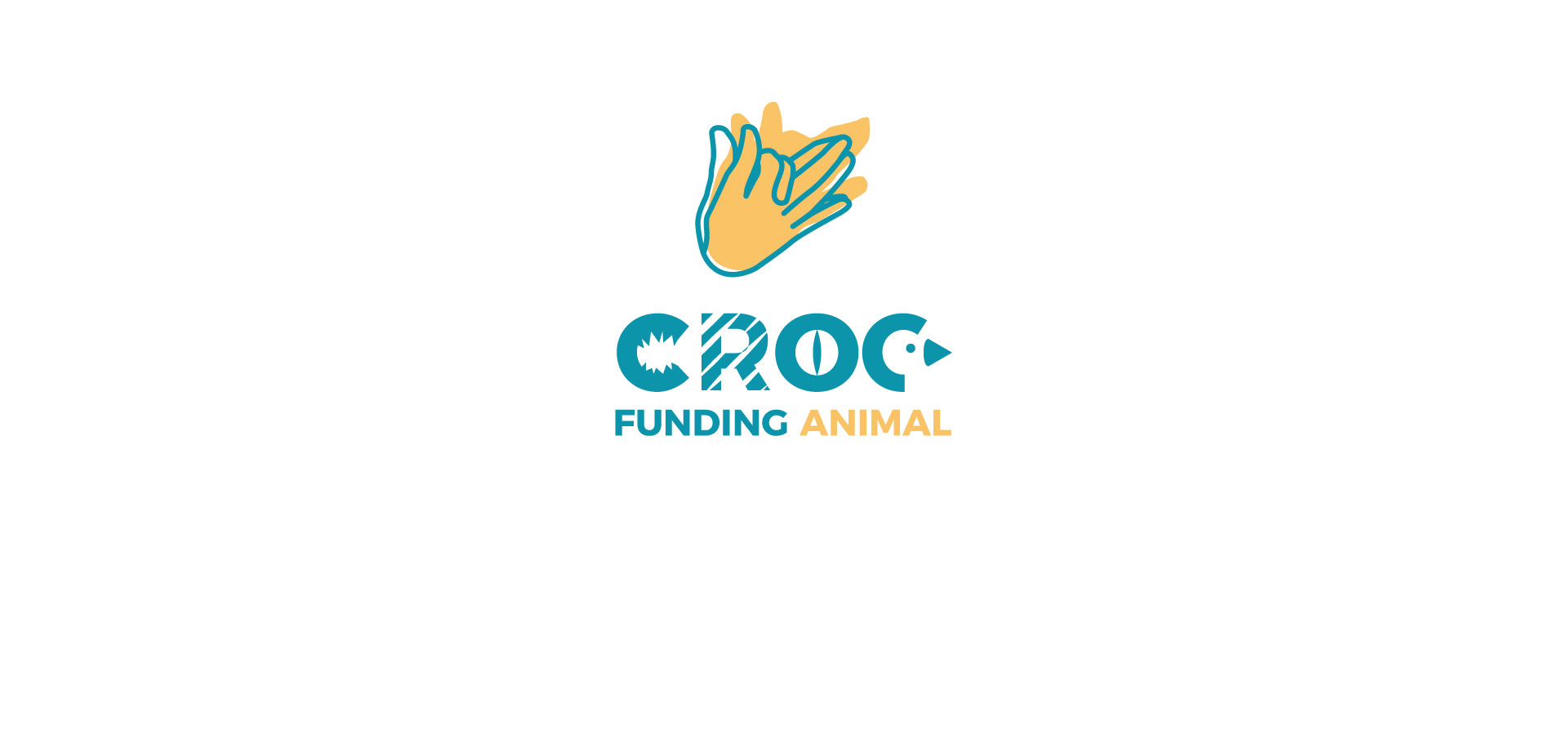 Présentation du logo de Croc Funding Animal.