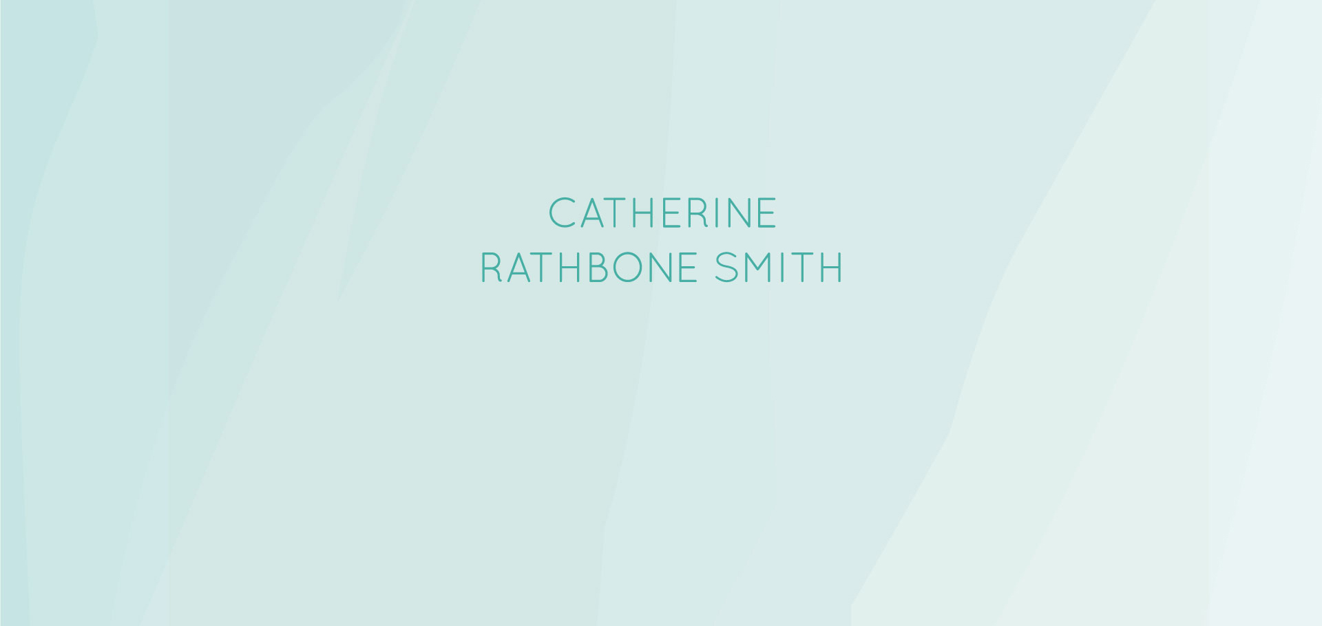 Présentation du logo de Catherine Rathbone Smith.